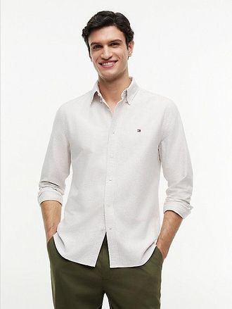 Tommy Hilfiger Regular Fit Ithaca Stripe Oxford Shirt