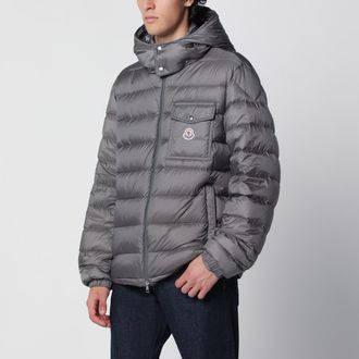 Moncler Short Verith down jacket in grey