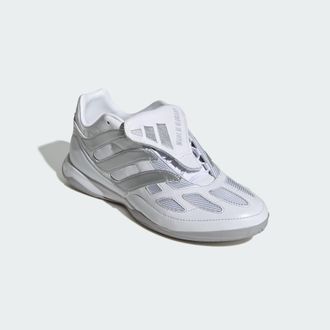 adidas adidas Performance Unisex Predator Precision Street Trainers - White Leather - Size UK 7.5