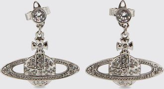 Vivienne Westwood Orecchini Orb Vivienne Westwood in ottone con strass incastonati