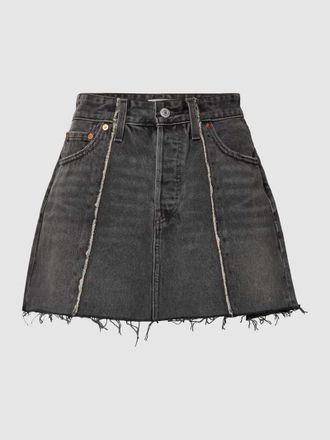 Levi's Jeansrock im 5-Pocket-Design in Anthrazit, Größe 25