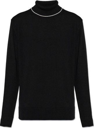 Eleventy Cashmere Turtleneck - Heren - Cashmere truien - Zwart - L - Kasjmier - Truien & Vesten