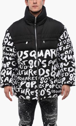 Dsquared2 Quilted Puffer POP 80 With Lettering Dsquared2