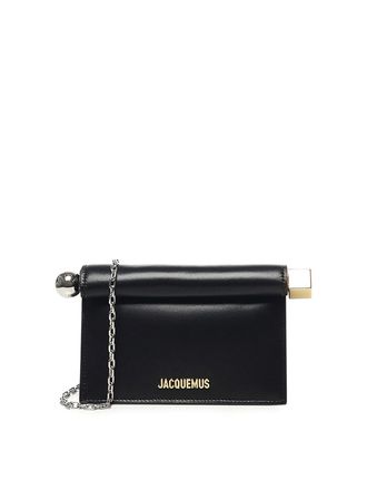 Jacquemus The Pochette Rond Carre Clutch