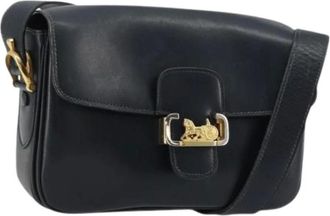 Celine Pre-owned Cross Body Bags, female, Blue, Size: ONE SIZE Pre-owned Vintage Shoulder Bag