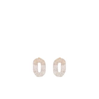 Silvia Gnecchi Liberty Oorbellen - Dames - Oorbellen - Grijs - ONE Size - Accessoires