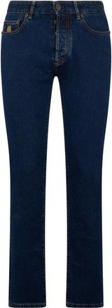 Moorer Denim Broek - Heren - Regular Fit Jeans - Blauw - W30 - Denim - Jeans