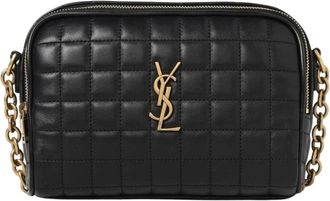 Saint Laurent Cross Body Bags, female, Black, ONE SIZE, Cassandra Quilted Chain Bag
