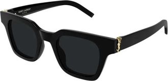 Saint Laurent Sunglasses, unisex, Black, Size: 47 MM M157 Sunglasses