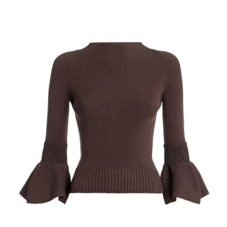 Genny Genny Sweaters - Knitwear - Mujer - Marr&oacute;n - 2XS