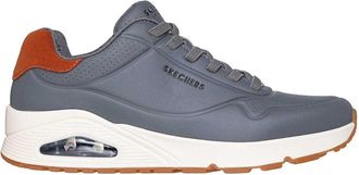 Skechers Uno Stand On Air Skech-Air sportschoenen voor heren (Houtskool)