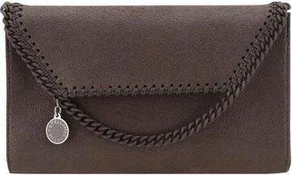 Stella McCartney Eco Shaggy Schoudertas - Dames - Handtassen - Bruin - ONE Size - Tassen
