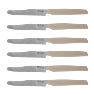 Pedrini Set 6 coltelli tortora Active