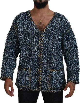 Dolce & Gabbana Cardigans - Heren - Vesten - Veelkleurig - S - Truien & Vesten