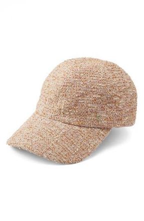 Helen Kaminski Boucl&eacute; Wool Baseball Cap in Lavender Mix at Nordstrom Rack
