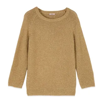 Oltre Dames, Truien, Geel, Maat: XL Viscose