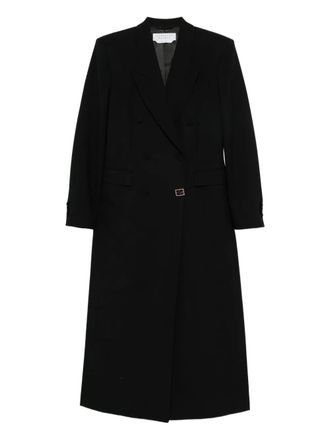 Gabriela Hearst wool double-breasted coat - women - Wool - 38 - Black