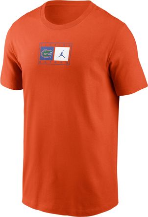 Nike Jordan Mens Florida Campus Logo Swoosh Jordan Brand College T-Shirt in Orange | N19989MUFN-0NP