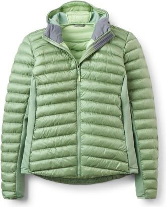 RAB Cirrus Flex Hoody Kunstfaserjacke f&uuml;r Damen | gr&uuml;n