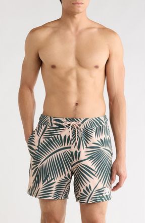 Rvca Resort Swim Trunks in Pink at Nordstrom Rack, Size X-Large