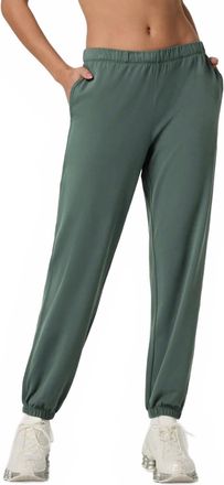 Vuori Clothing Halo Modern Sweatpant In Agate Green Heather