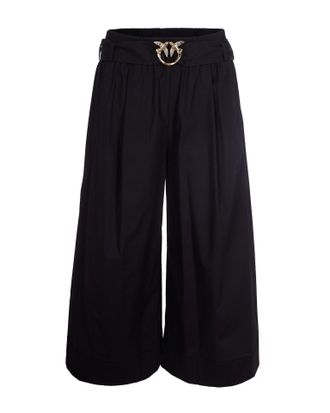 Pinko Bermuda Shorts with Gathered Waistband