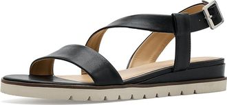 David Tate Islander Womens Wedge Shoes Black : 10.5 M (B), Leather