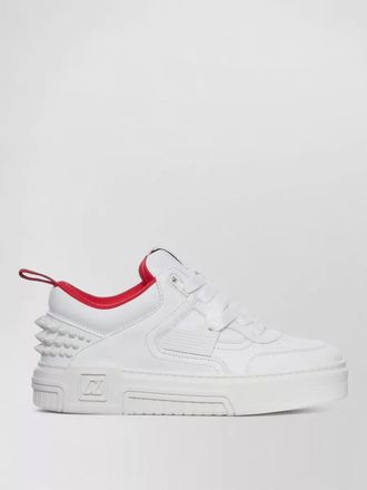 Christian Louboutin leather studded low-top sneakers