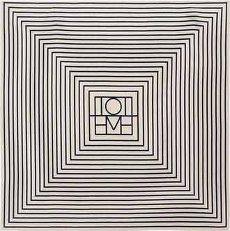 Toteme Kleines Seidenhalstuch Signature Monogram