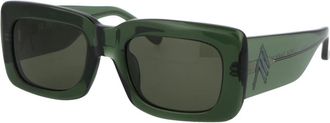 The Attico Marfa Zonnebril - Dames - Zonnebrillen - Groen - 52 MM - Accessoires