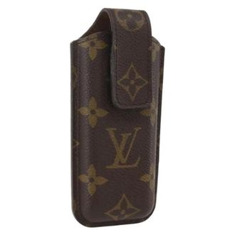 Louis Vuitton Pre-owned Accessories, female, Brown, Size: ONE SIZE Pre-owned Canvas Home-Office