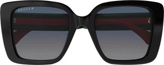 Gucci Gg 1861S Butterfly Zonnebril - Dames - Zonnebrillen - Veelkleurig - 53 MM - Accessoires