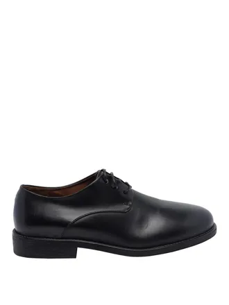 Mars&egrave;ll Black Pugno Lace Up Shoes