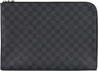 Louis Vuitton Pre-owned Jour Clutch - Dames - Vintage Clutch - Zwart - ONE Size - Vintage
