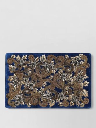 Dolce & Gabbana velvet clutch bag