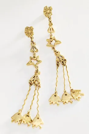 Alemais Jem Sun Dancer Drop Earrings
