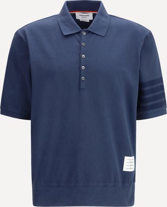 Thom Browne Polo in cotone Man 1