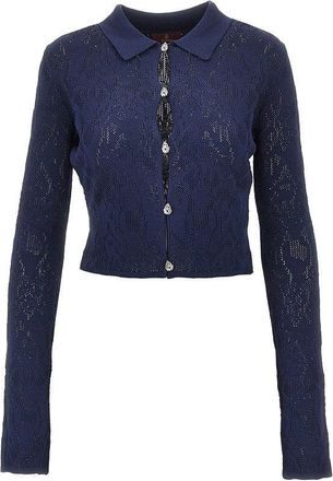 Dondup Esibizionista Capsule jacquard knit cardigan Woman S