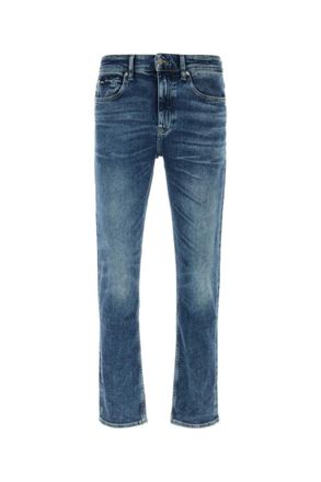 HUGO BOSS Blue Washed Slim Fit Denim Jeans