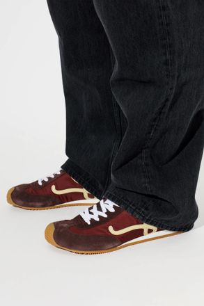 Loewe Ballet Runner 2.0 Shoes, Mens, Burgundy