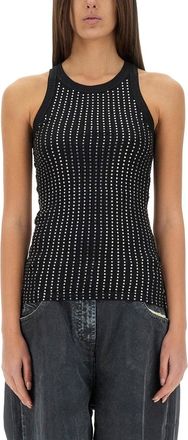 The Attico Tank Top Black-Donna