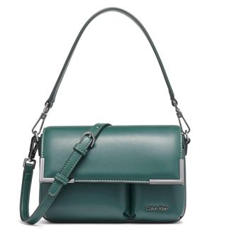 Calvin Klein Mica Organizational Flap Crossbody Mica Organizational Flap Crossbody Calvin Klein Womens, Deep Forest Puffy, &Uacute;nico