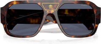Versace Ve 4508U Zonnebril - unisex - Zonnebrillen - Bruin - 56 MM - Accessoires