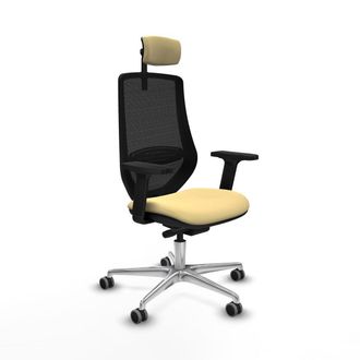 Piqueras y Crespo Piqueras Y Crespo Mardos Silla De Oficina Crema