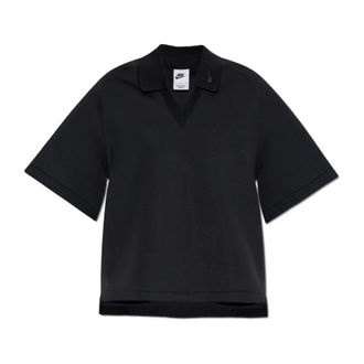 Nike Polo de Forro Polar Pre-Partido - Sport - Mujer - Negro - XL