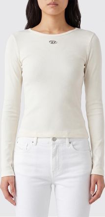 Diesel T-shirt T-Uncutieslong-Od a maniche lunghe slim fit in cotone