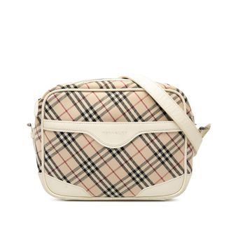 Burberry Pre-owned Burberry Nova Check Canvas Crossbody Ladies U5P6A1KWY863FQFH