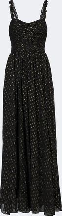 Ulla Johnson Abito lungo Anastasia in chiffon misto seta