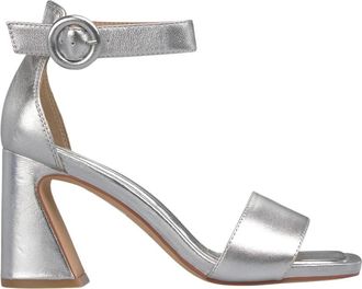 Alma En Pena Sandaal met hak en armband - Dames - Sandalen met hakken - Grijs - 40 EU - Schoenen
