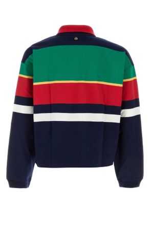 Versace 10245801a17890 6g870 Brightgreenbrightyellowlipstickredinkwhite Exterior: Cotton Felpe Sweater